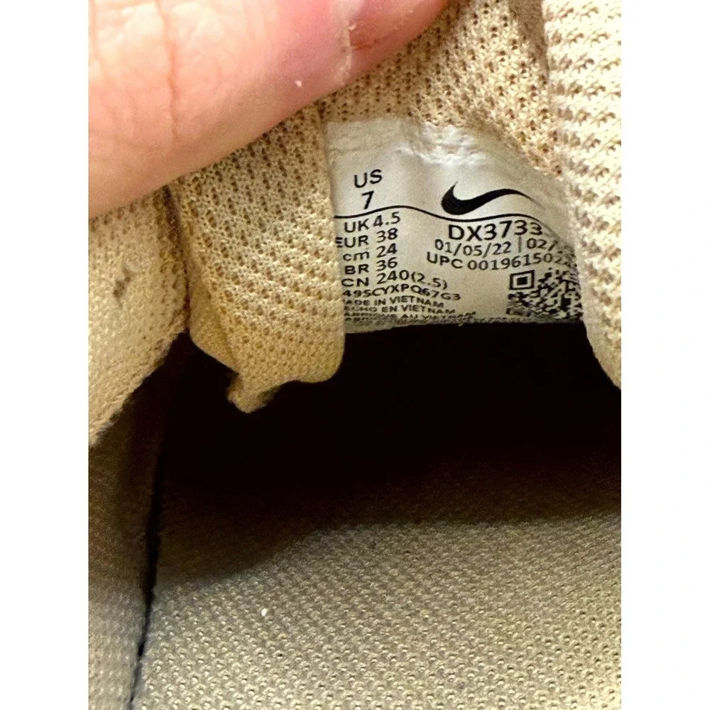 Nike Air Max SC DX3733-200 Womens 7 Sneaker Sesame Pink Camo‎ Brown Mesh Shoes